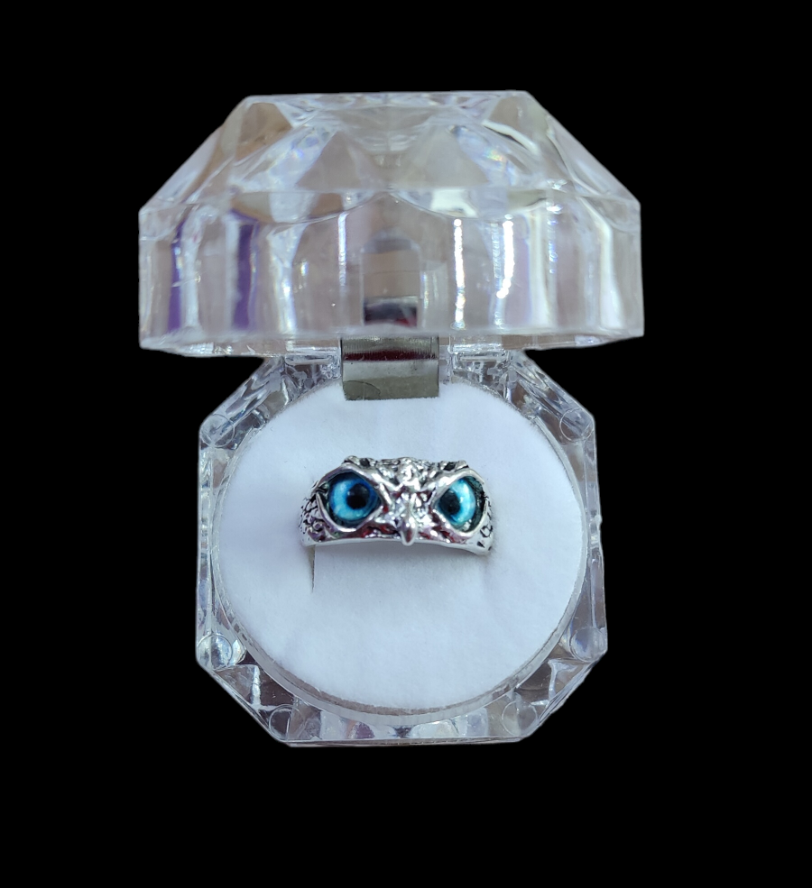 OWL EYE ADJUSTABLE RING