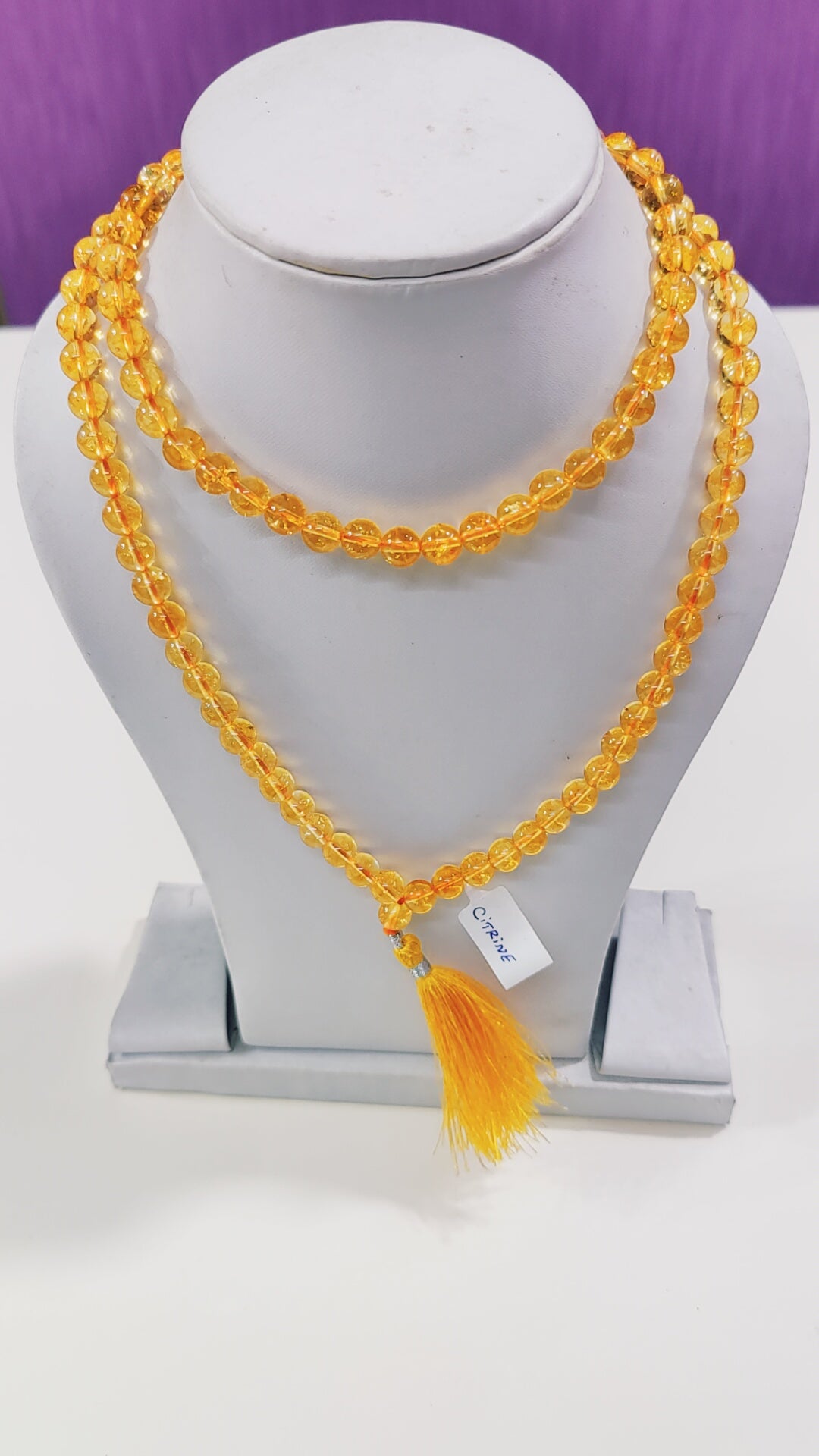 Citrine Mala