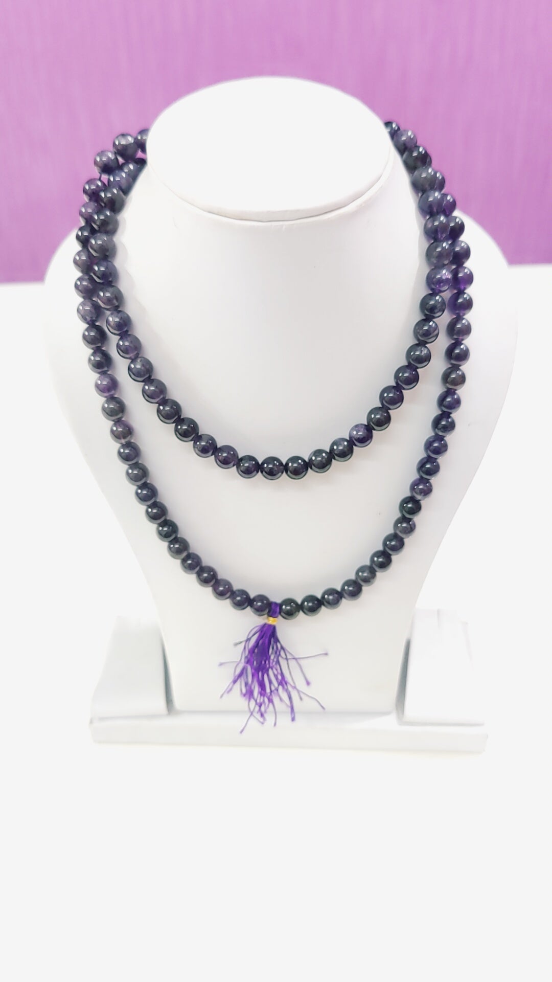 Amethyst  Mala