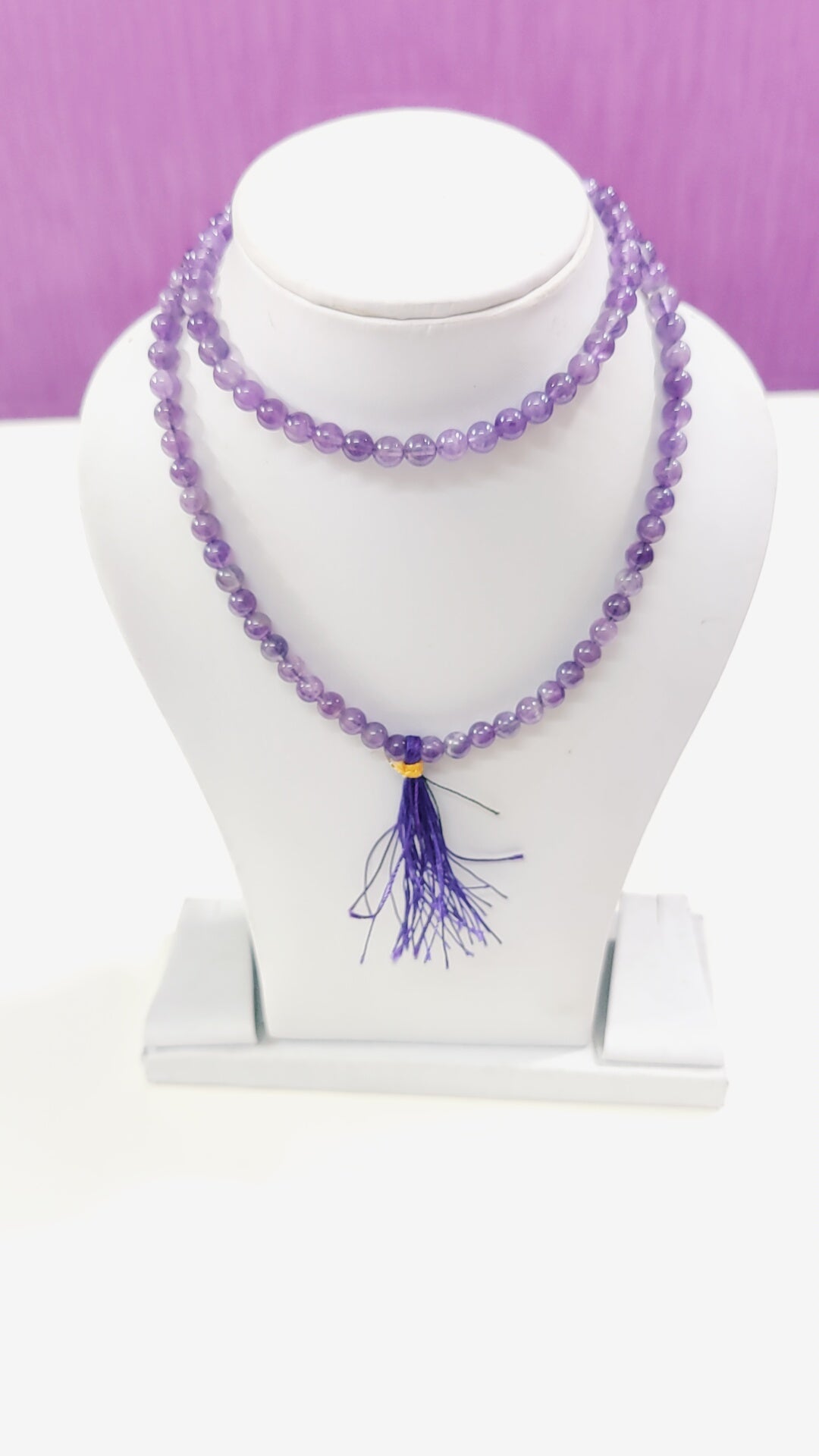 Amethyst Mala