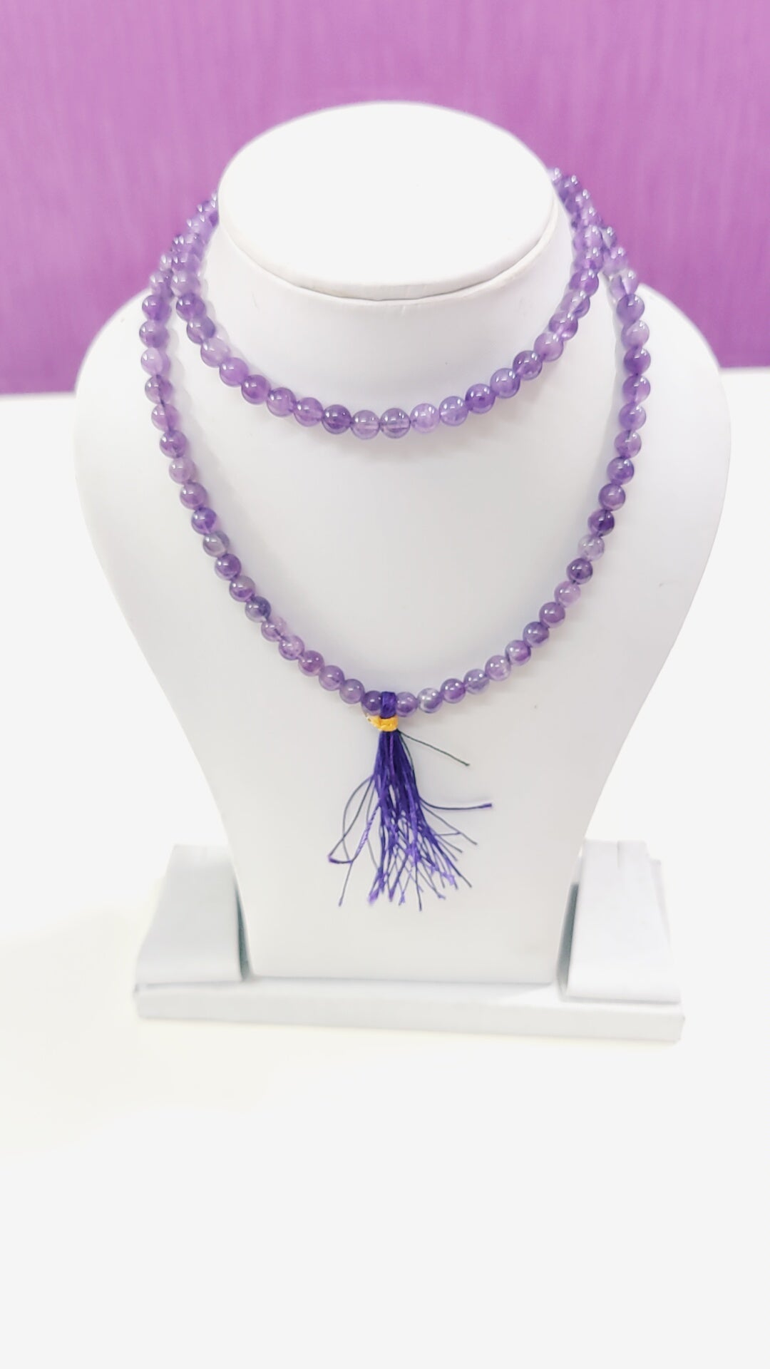 Amethyst  Mala