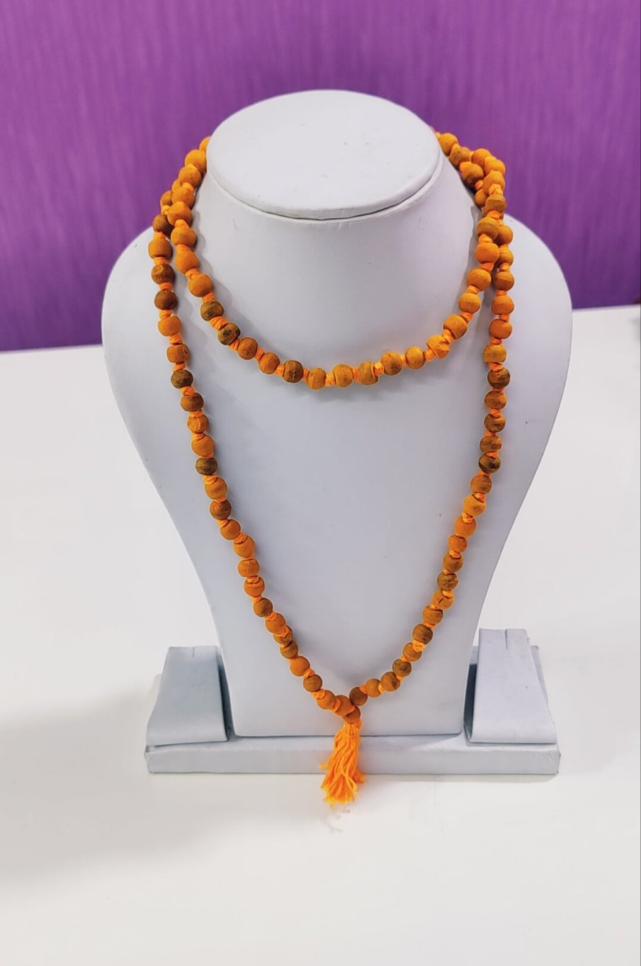 Manjal Mala / Baglamukhi Mala (108 Beads) Haldi Mala