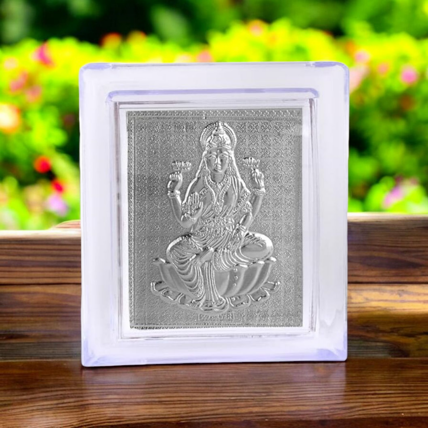 Lakshmi Frame Stand German Silver