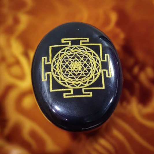 Black Agate Shree Yantra