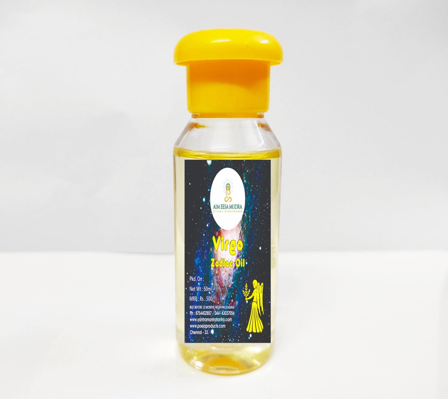 Zodiac Oil Virgo (50ml) (๐ง๐๐๐ฆ ๐ฃ๐ฅ๐ข๐๐จ๐๐ง ๐๐ฉ๐๐๐๐๐๐ ๐ข๐ก๐๐ฌ ๐๐ก๐ฆ๐๐๐ ๐๐ก๐๐๐) - PoojaProducts.com