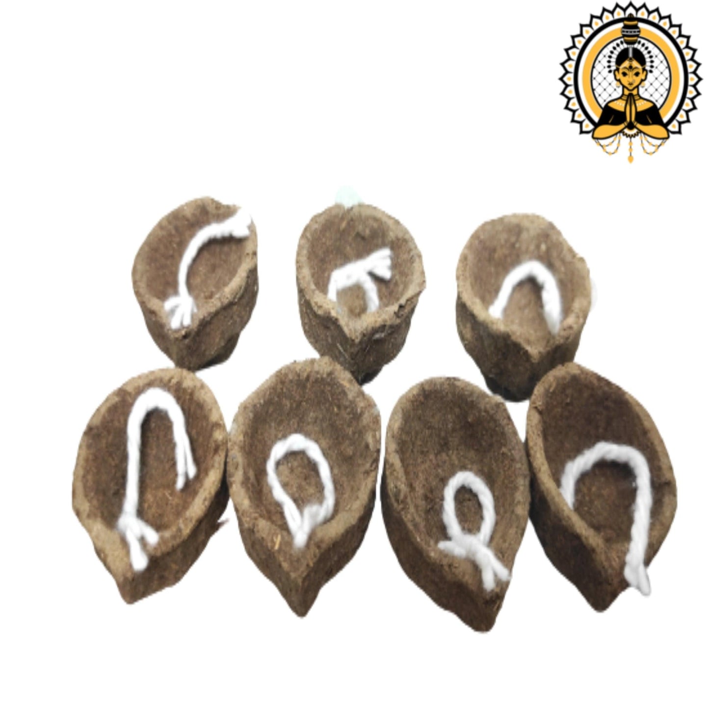 Panchagavya Diya/Vilakku/Deepam | for Daily Puja, Festivals, Navaratri, Diwali, Karthigai Deepam | 100% Natural (THIS PRODUCT AVAILABLE ONLY INSIDE INDIA) - PoojaProducts.com