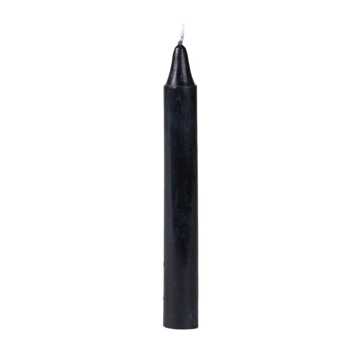 Tall Black Candle | Black Candle | Black Pillar Candle | PoojaProducts