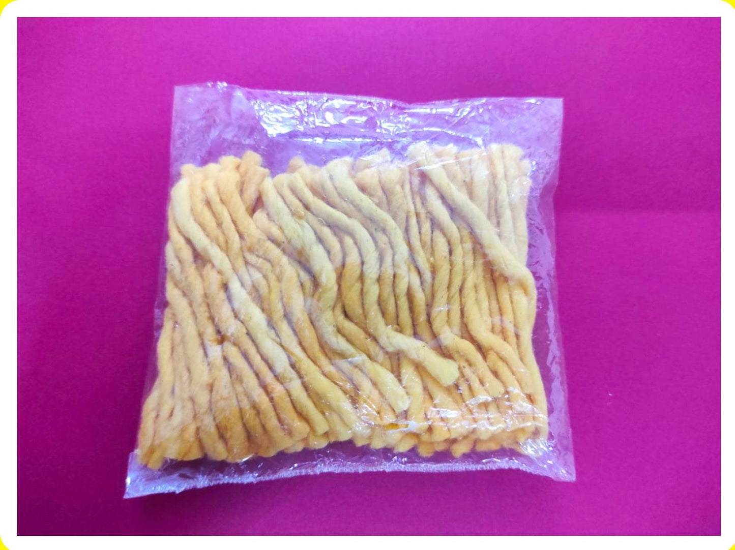 Yellow Cotton Wick (Thiri) - PoojaProducts.com