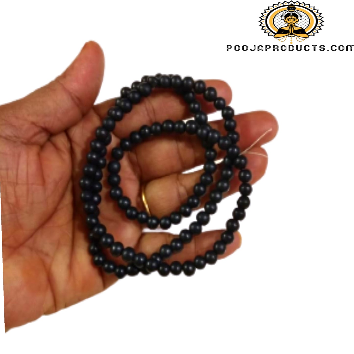 Black Karungali Mala (Ebony wood Mala)