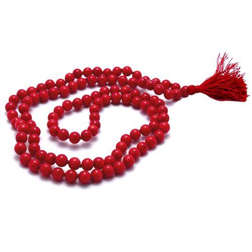 CORAL MALA (6MM) - PoojaProducts.com