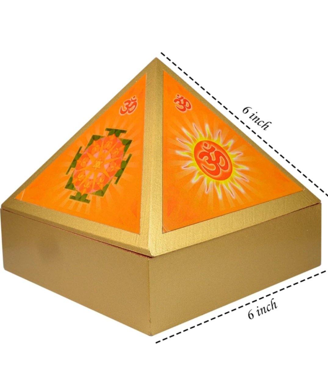 PYRAMID MONEY BOX ( BIG) - PoojaProducts.com
