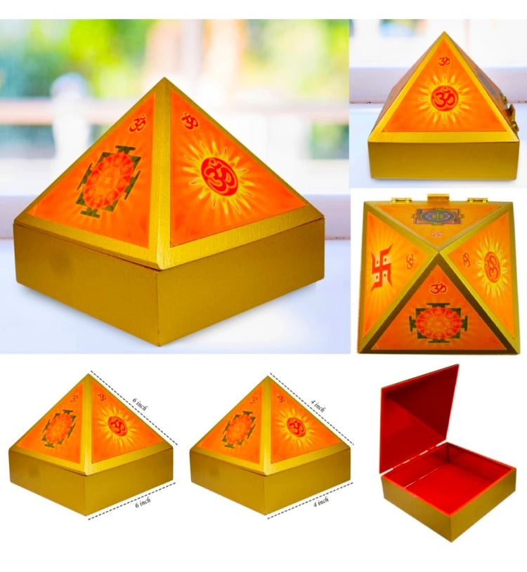 PYRAMID MONEY BOX – PoojaProducts.com