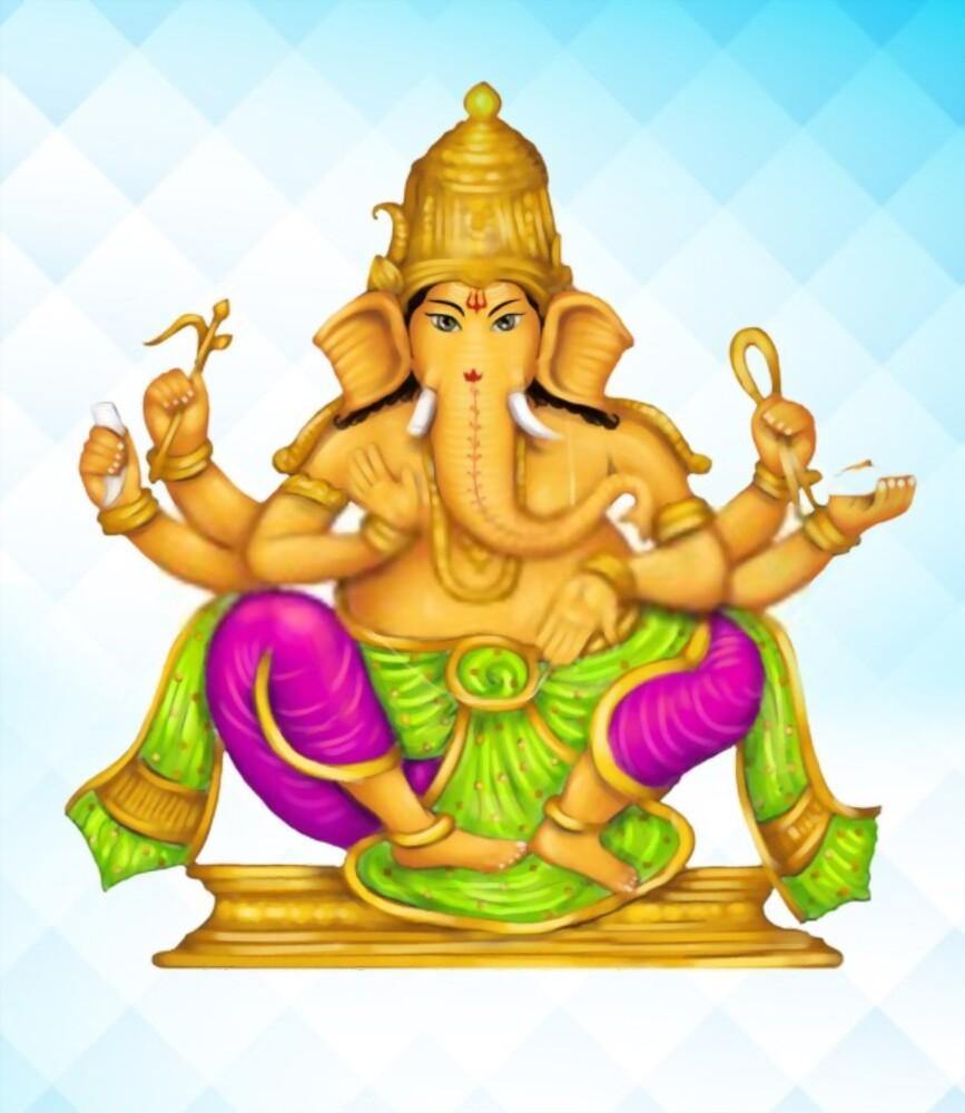 Haridra Ganapati- Tantric Form of Ganesha - PoojaProducts.com
