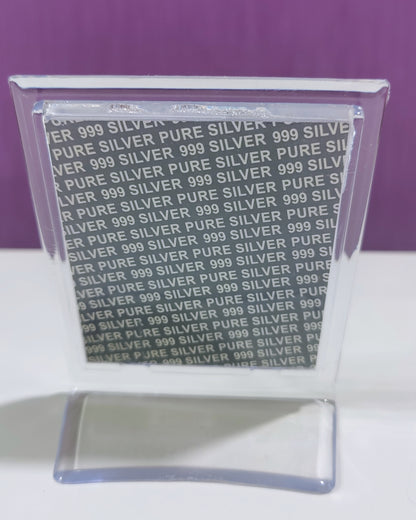 Pure Silver Bairavar Frame