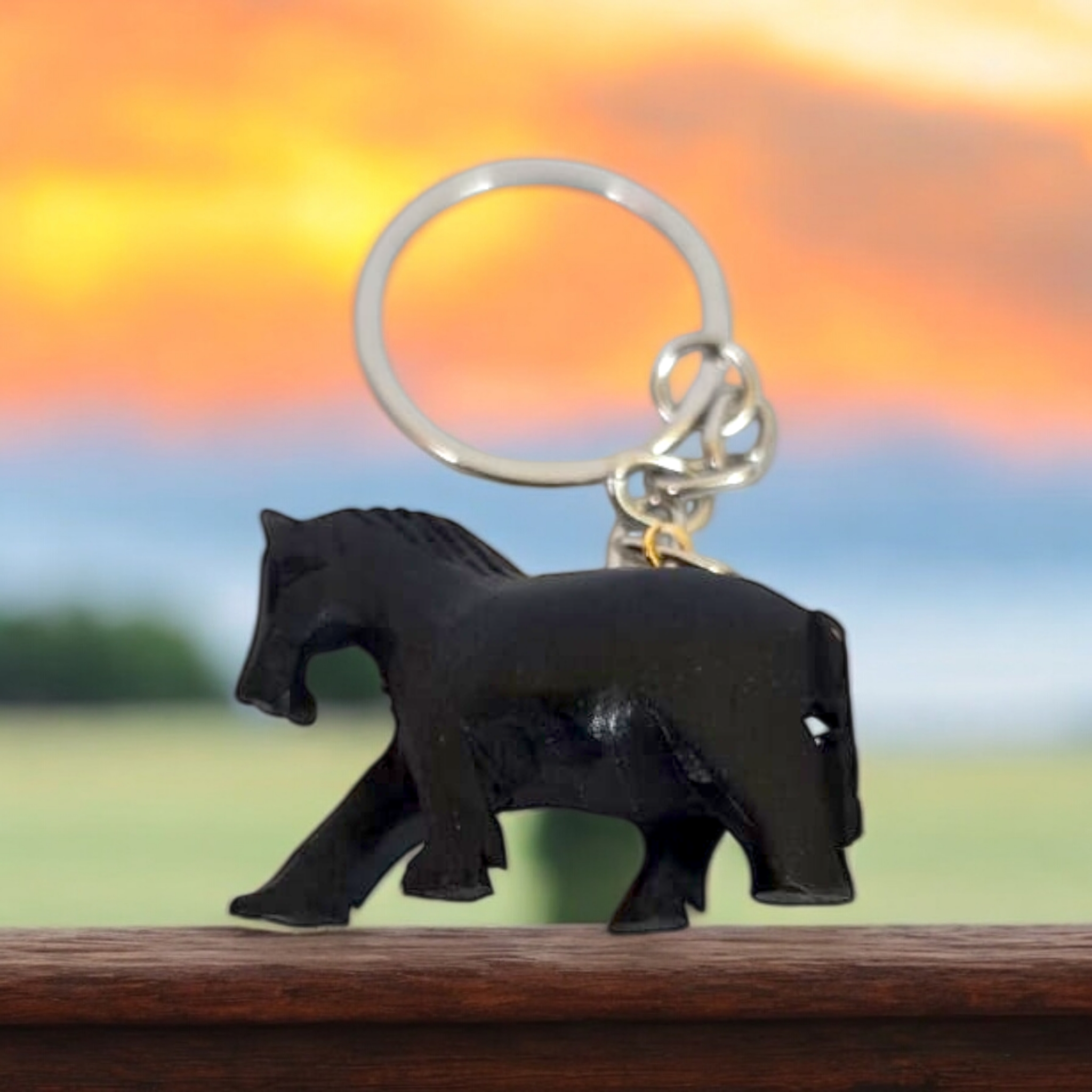 Tami Key Horse Karungali Key Chain - Ebony wood Tami Buy Online India ...