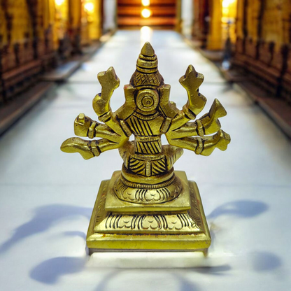 Varahi amman statue brass (4 inch)