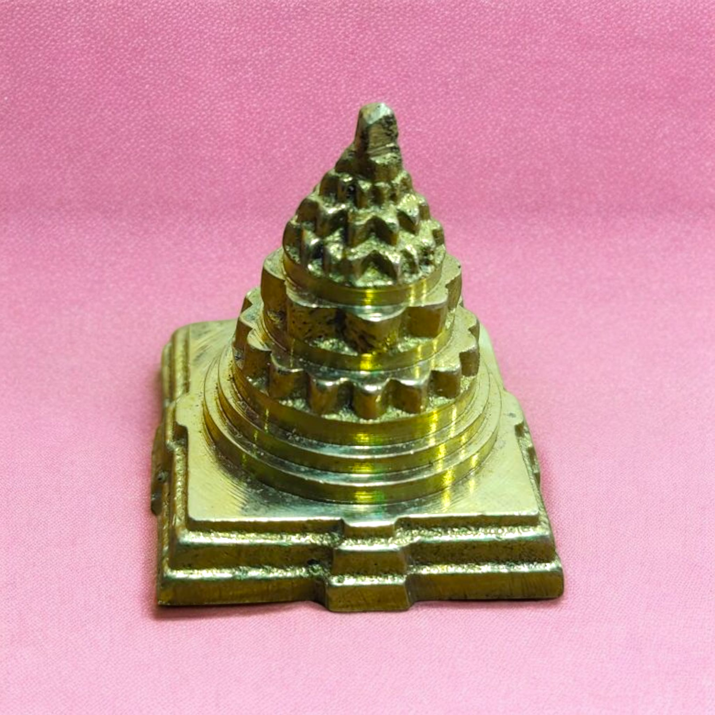 Shree Yantra Maha Meru Brass (1.5 inchs)