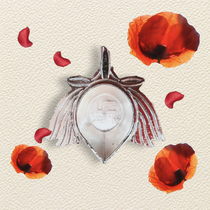 Lotus Diya(Vilaku) German Silver