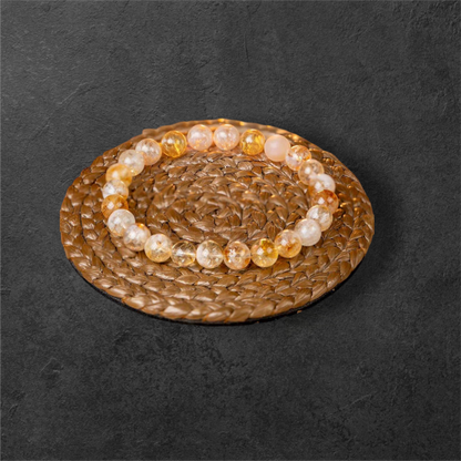 Citrine Gemstone Bracelet 8MM