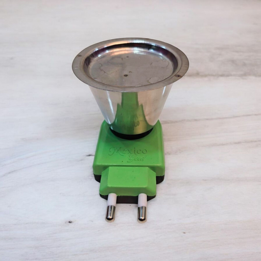 Stainless Steel Electric Kapoor Dhoop Dani Incense Burner for Kapoor, Loban, Natural Oil,
