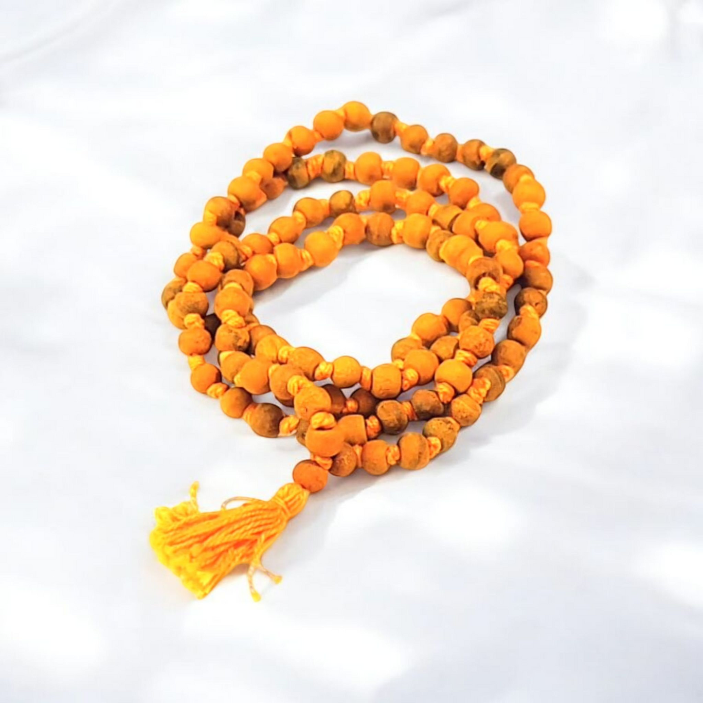 Manjal Mala / Baglamukhi Mala (108 Beads) Haldi Mala