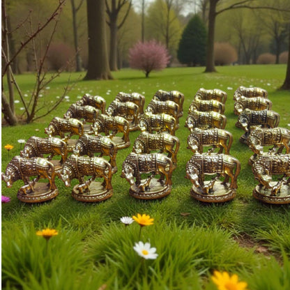 Miniature Gomatha (Cow and Calf)