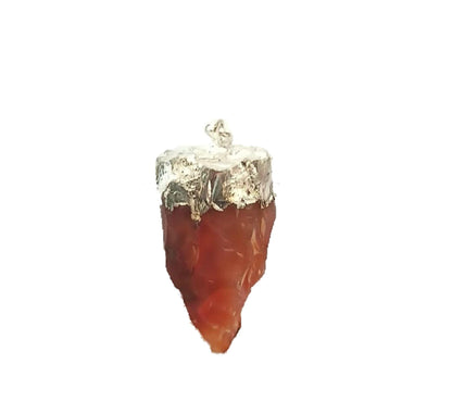 Raw Carnelian Pendant Necklace | Carnelian Pendent | PoojaProducts