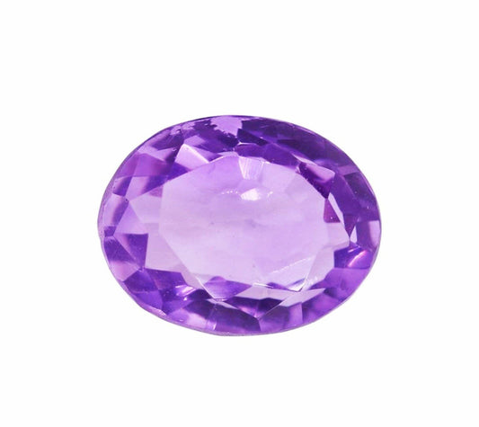 Amethyst Oval Stone | Amethyst 8 Carat Stone | PoojaProducts