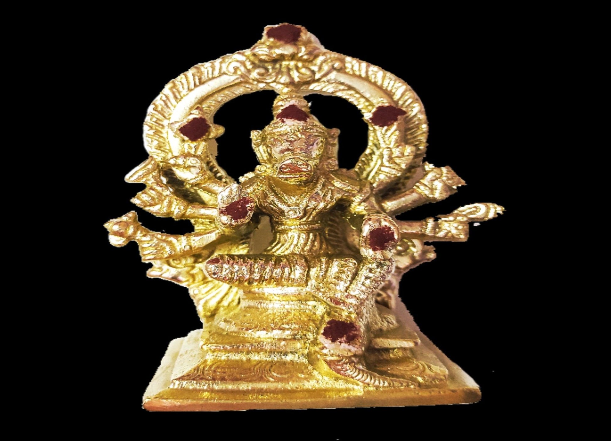 Varahi amman statue brass (5inch) - PoojaProducts.com