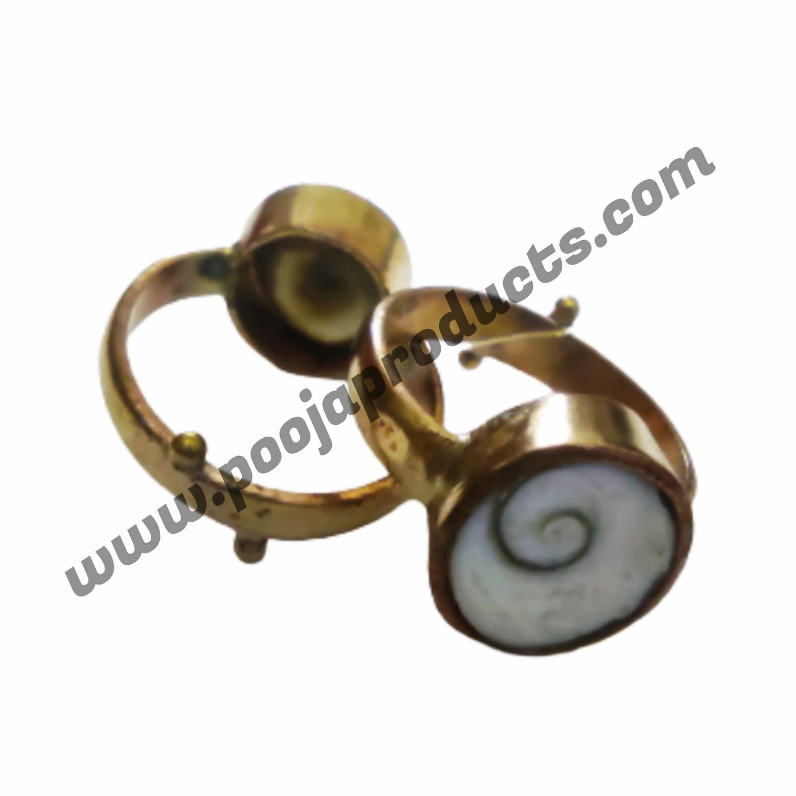 Gomathi Chakra Copper Adjustable Ring - PoojaProducts.com