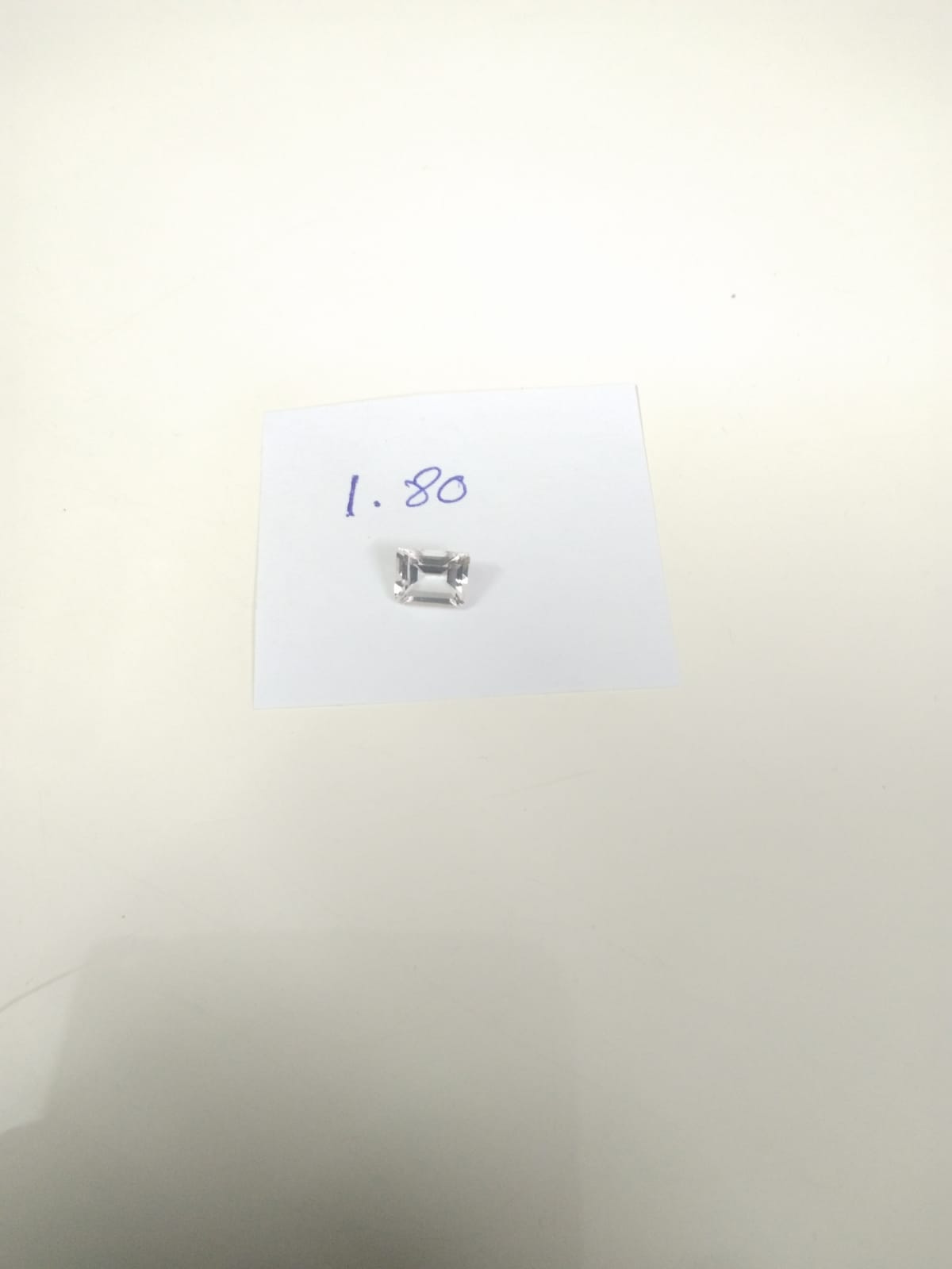 White zircon stone