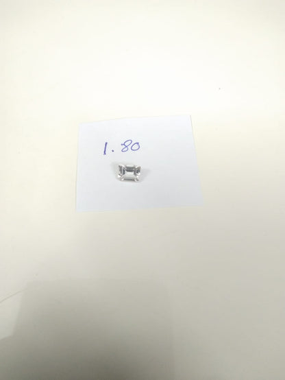 White zircon stone