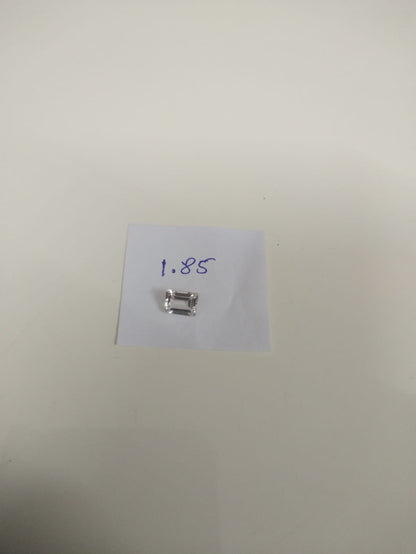 White zircon stone
