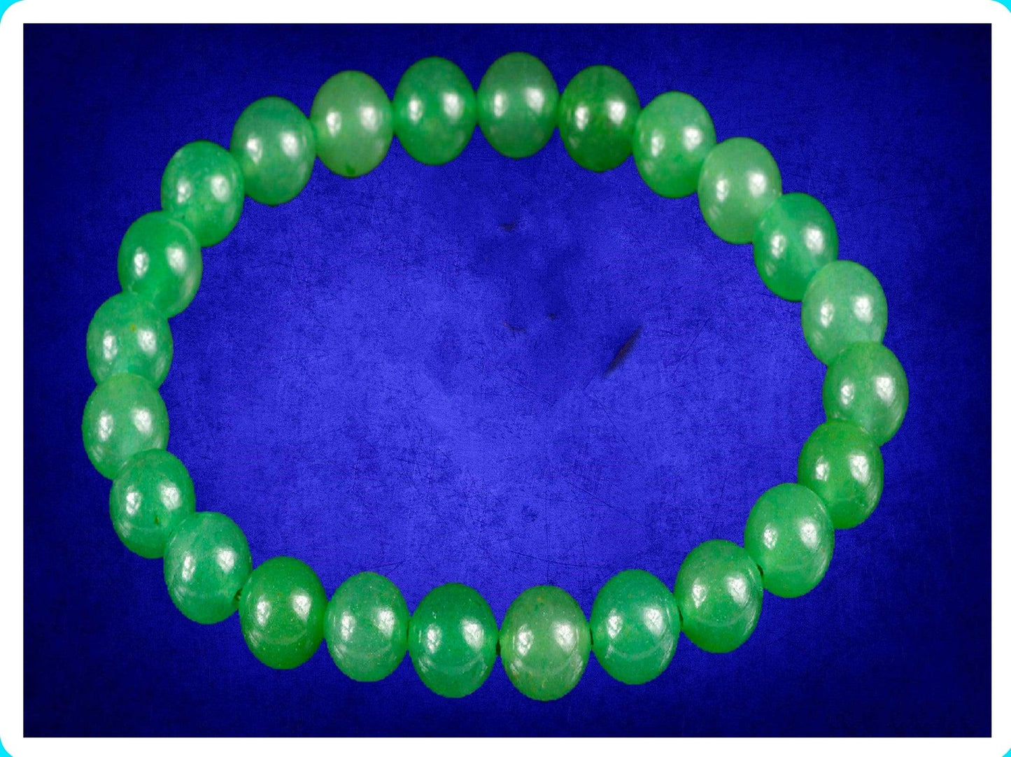 Green Aventurine Bracelet 8MM - PoojaProducts.com
