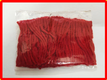 Red Cotton Wick (Thiri) - PoojaProducts.com